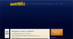 Desktop Screenshot of partybus.nl