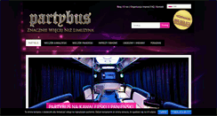 Desktop Screenshot of partybus.pl
