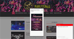 Desktop Screenshot of partybus.cl