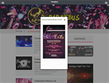 Tablet Screenshot of partybus.cl